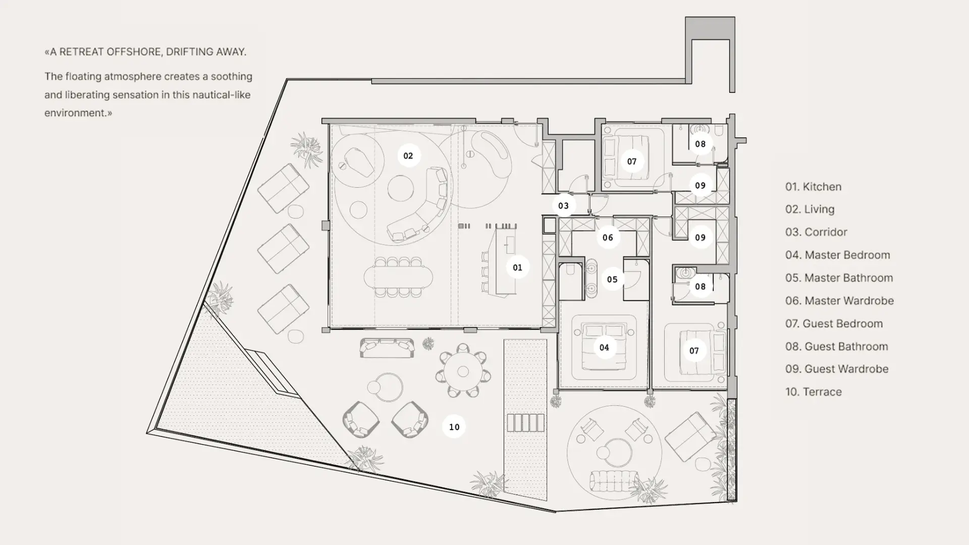 CARAT – floor plan 1