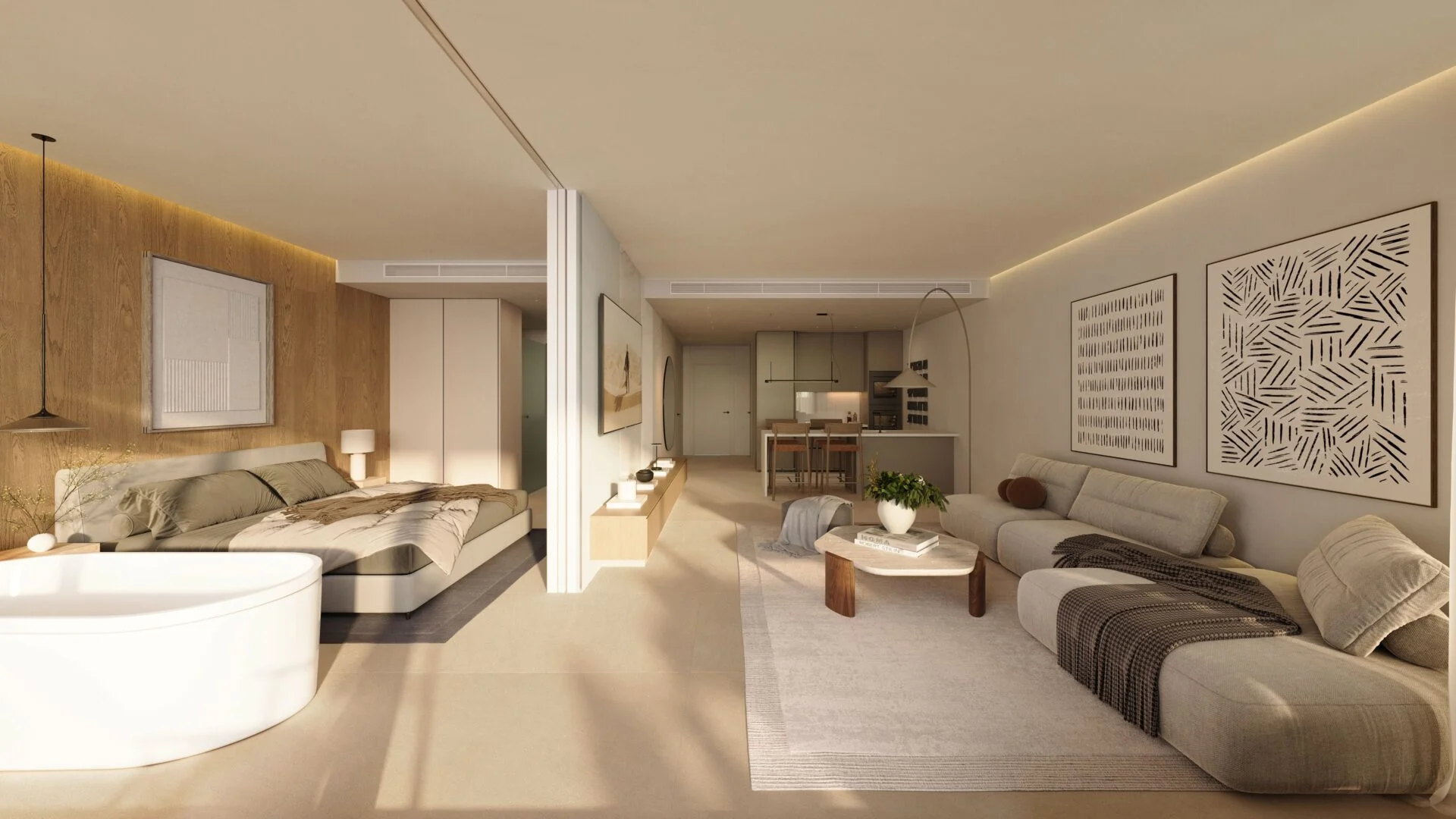 Waterfall Residences – 2 bed interior master